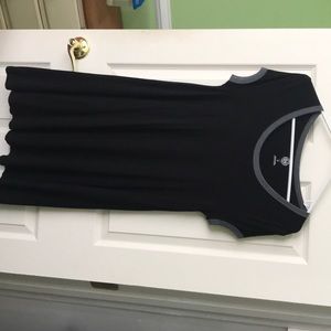 Black Knee Dress